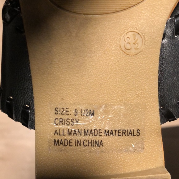 Y•Not? Chrissy Sandals Size 8.5 M - Picture 9 of 11